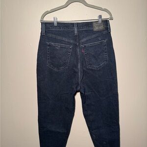 Classic High Rise Dark Denim Jeans